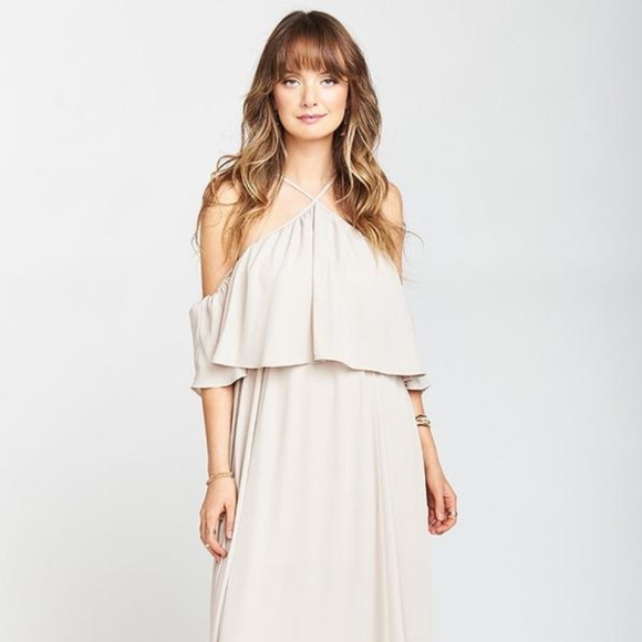 Show Me Your MuMu Dresses & Skirts - Rebecca Ruffle Maxi Dress